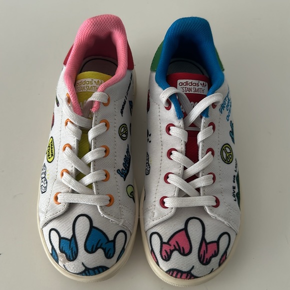 Adidas Aaron Kai x Stan Smith Primeblue 'Doodles' Kids Sneakers - Picture 4 of 15